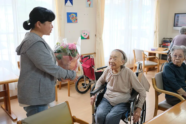 ご家族との面会・外泊の様子