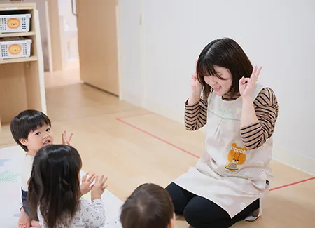 ここから保育園画像